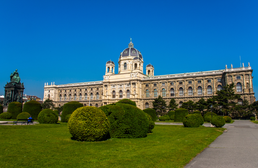 The Kunsthistorisches Museum on Maria-Theresien-Platz in Vienna