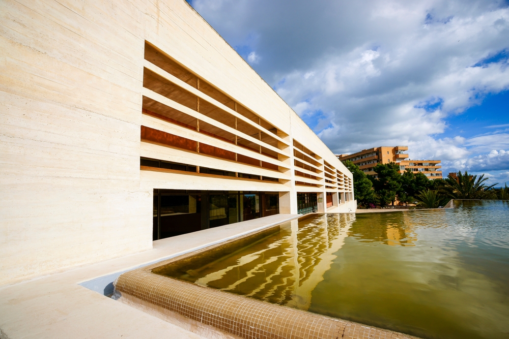 The Moneo building at the Fundació Pilar i Joan Miró in Palma