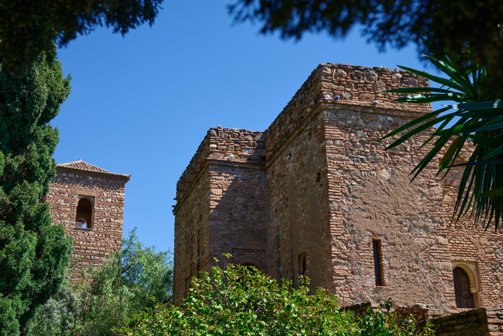 The Moorish Alcazaba fortress in Malaga
