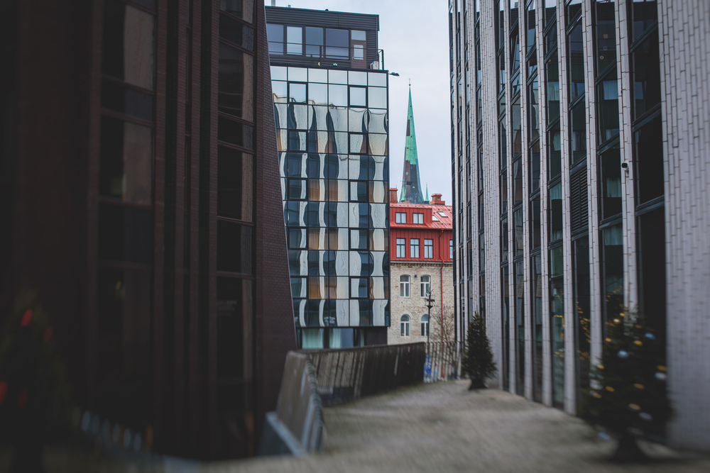 The Rotermann Quarter in Tallinn city centre