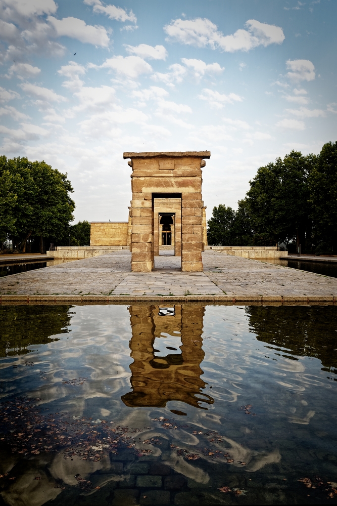 18 Best Things to Do in Madrid: Sights, Prices & Tips 28 The Temple of Debod in Madrid reflected in its pool