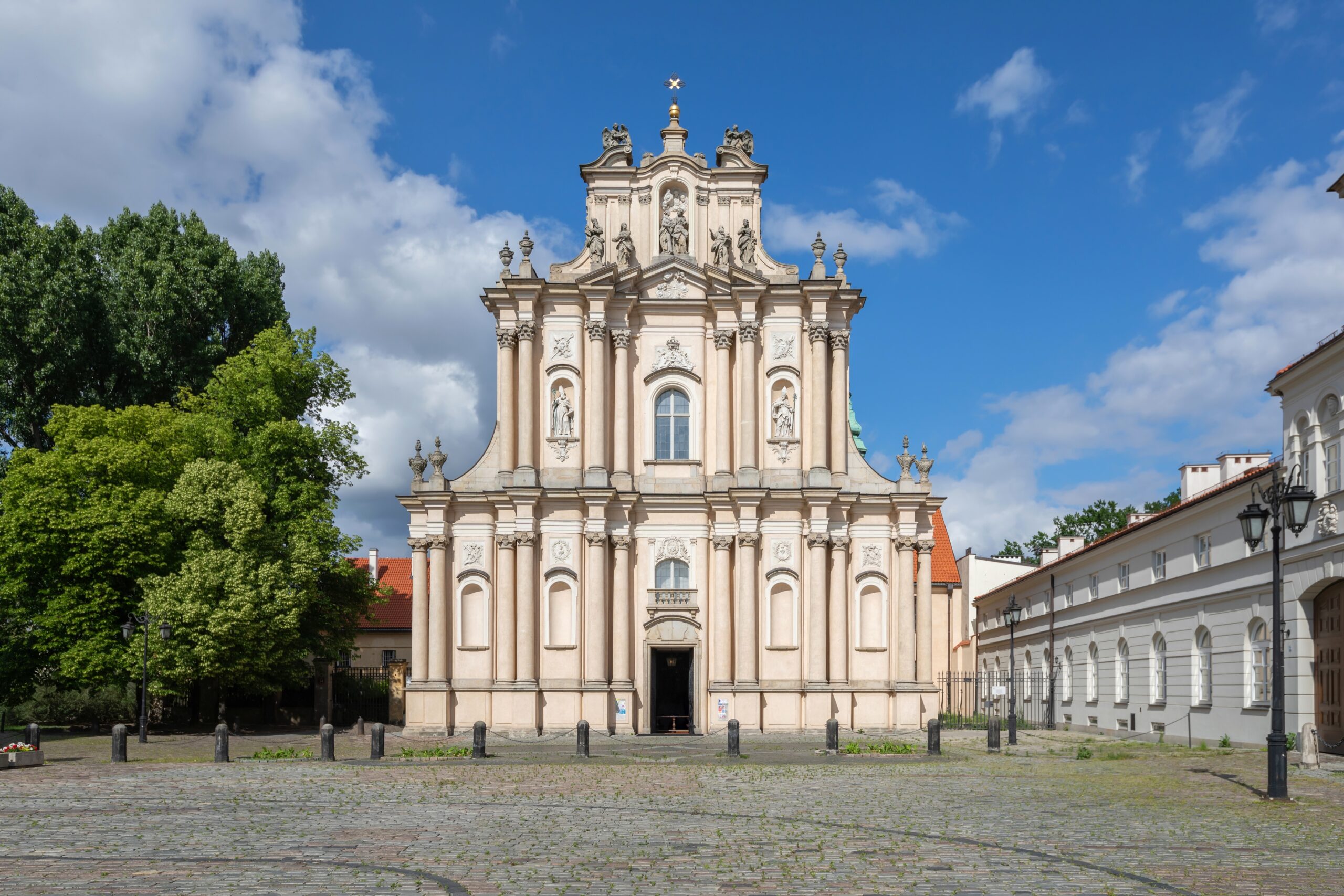The Visitationist Church on Krakowskie Przedmieście in Warsaw