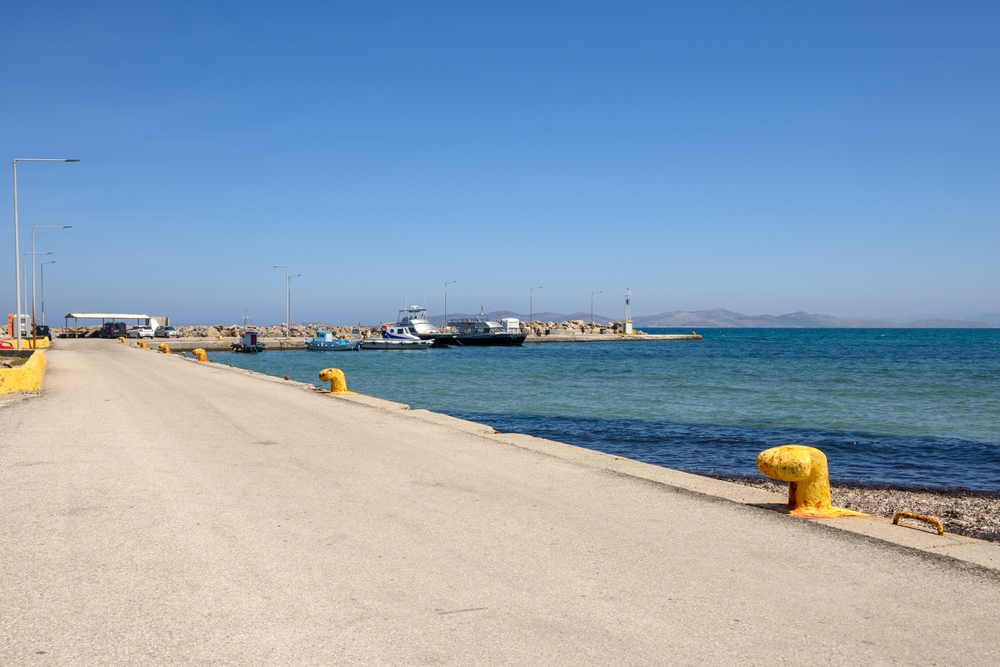 The harbour in Mastichari on Kos