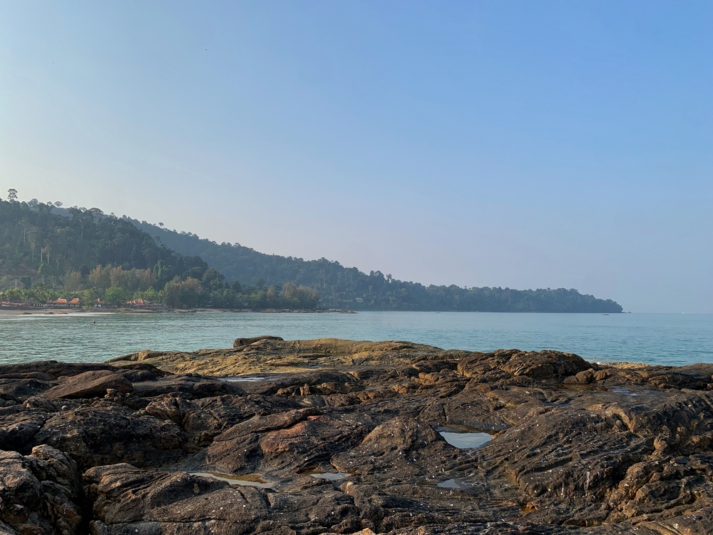 The lighthouse at Nang Thong Beach in Khao Lak