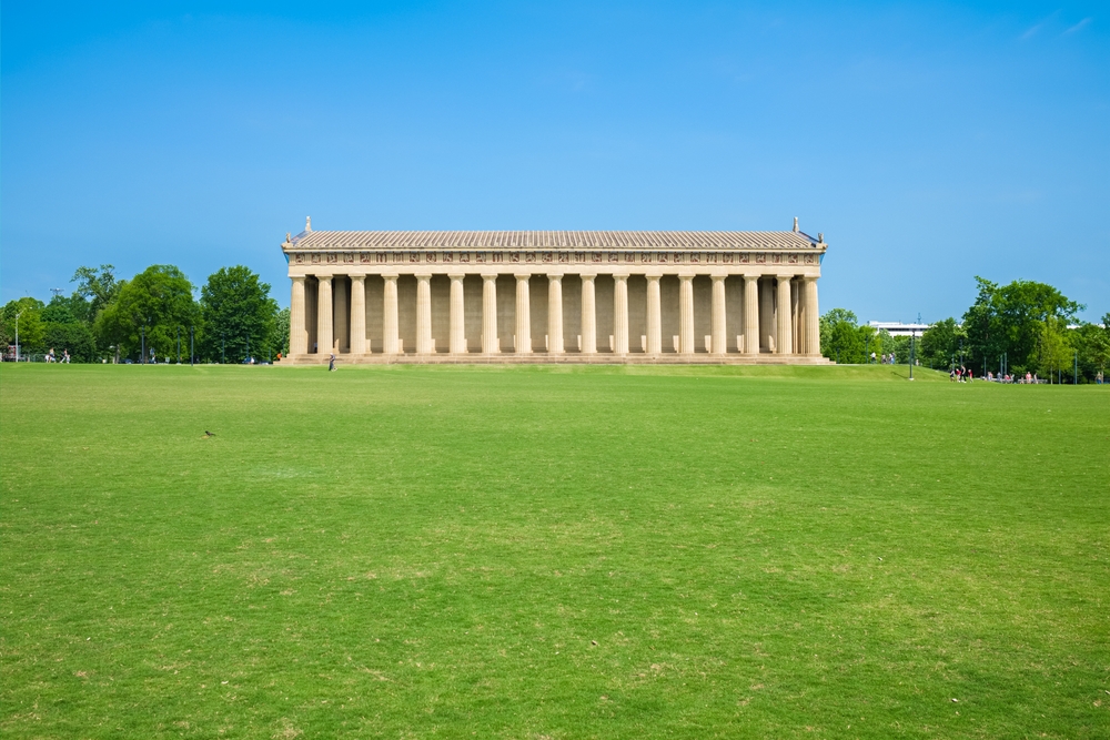 Where to Stay in Nashville? The 5 Best Areas & Places to Stay 9 The replica of the Parthenon in Centennial Park in Nashville