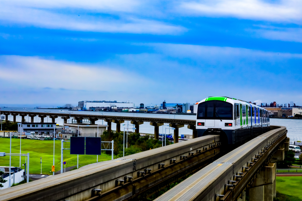 Tokyo Monorail at Haneda Airport