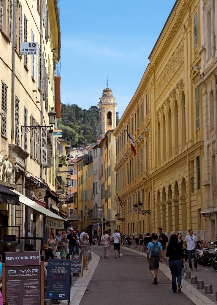 The Old Town (Vieux Nice) in Nice