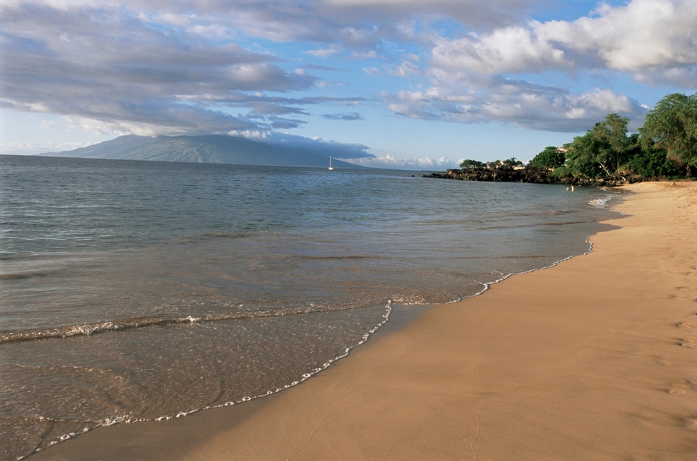 Wailea Beach on Maui's south coast