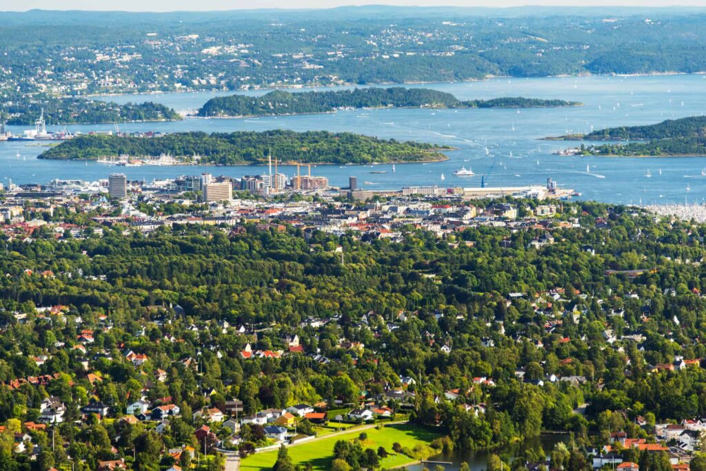 View over Oslo