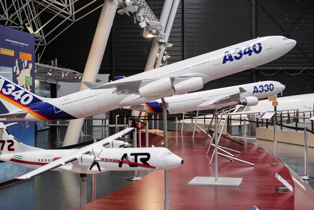 The Aeroscopia aviation museum in Blagnac near Toulouse