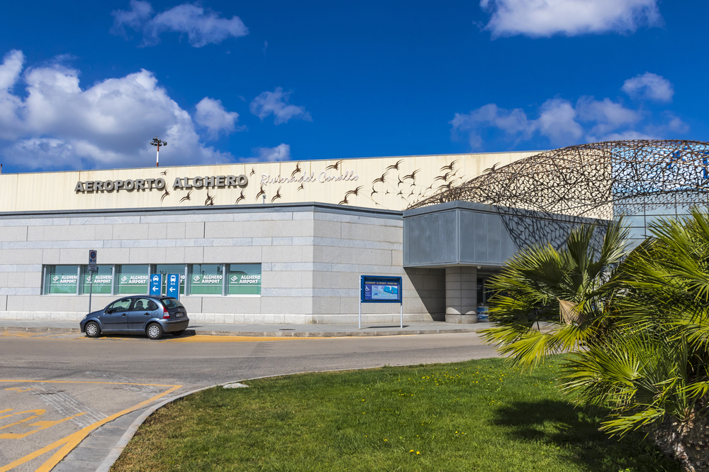 Olbia, Cagliari & Alghero Airport to Town & Your Hotel - Transport Guide 3 The passenger terminal building at Alghero-Fertilia Airport in Sardinia