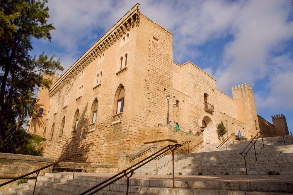 The Almudaina Royal Palace in Palma, Majorca