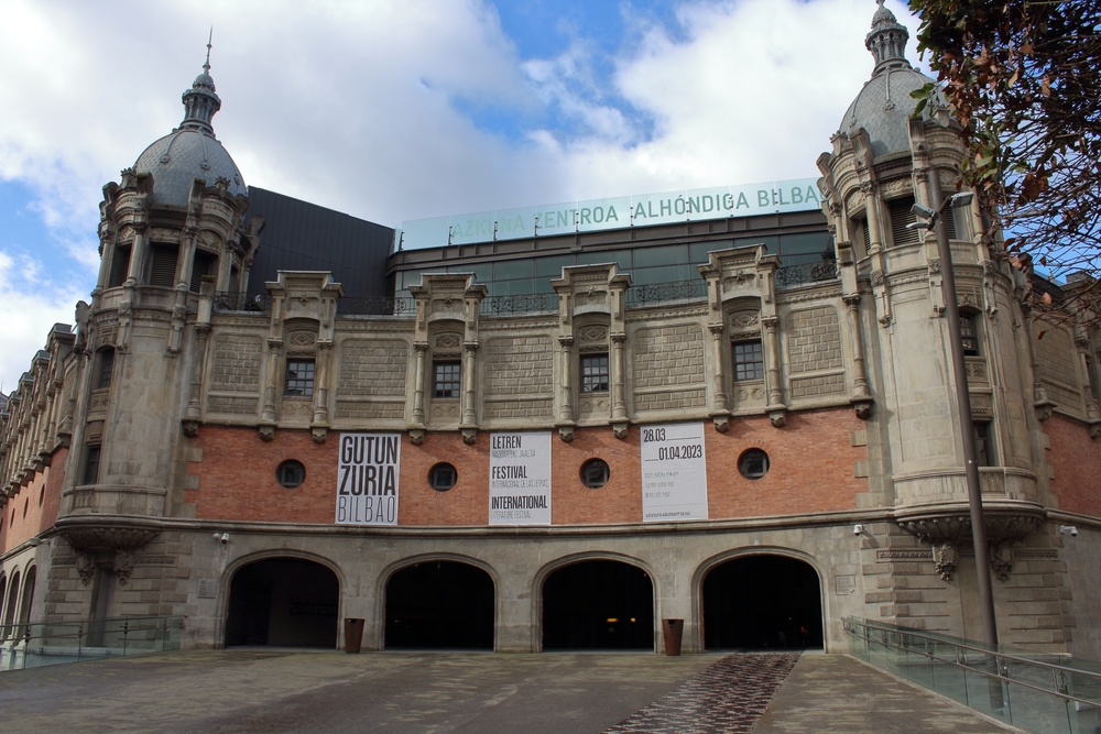 The Azkuna Zentroa cultural centre in Indautxu, Bilbao