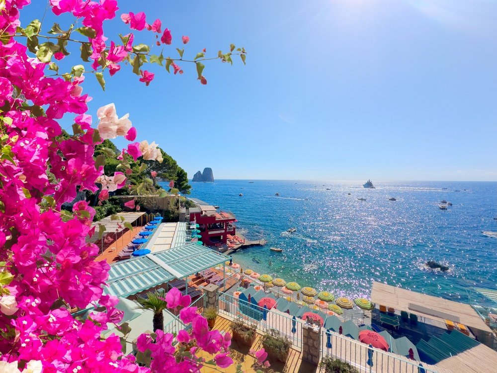 Where to Stay on Capri? The 5 Best Areas & Places to Stay 6 The bay and beach at Marina Piccola on Capri