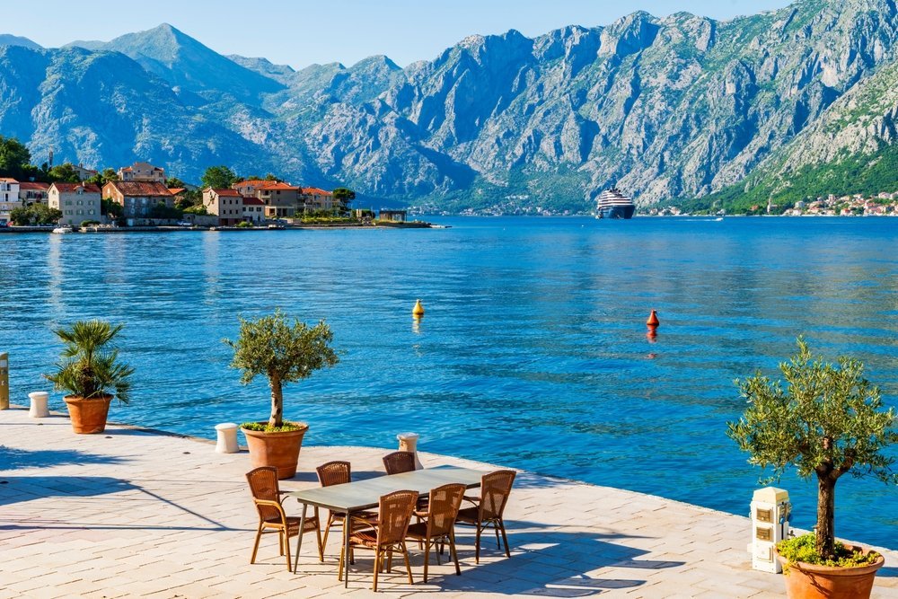 The Bay of Kotor in Montenegro, a day trip from Dubrovnik