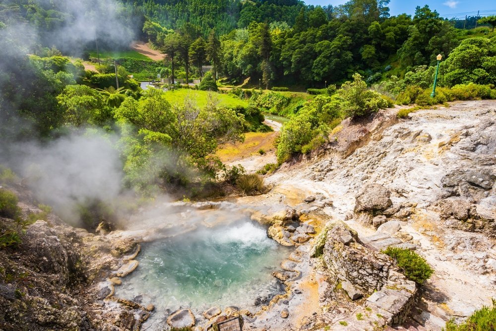 Where to Stay in the Azores? The 7 Best Areas & Places to Stay 4 Boiling hot springs in the centre of Furnas