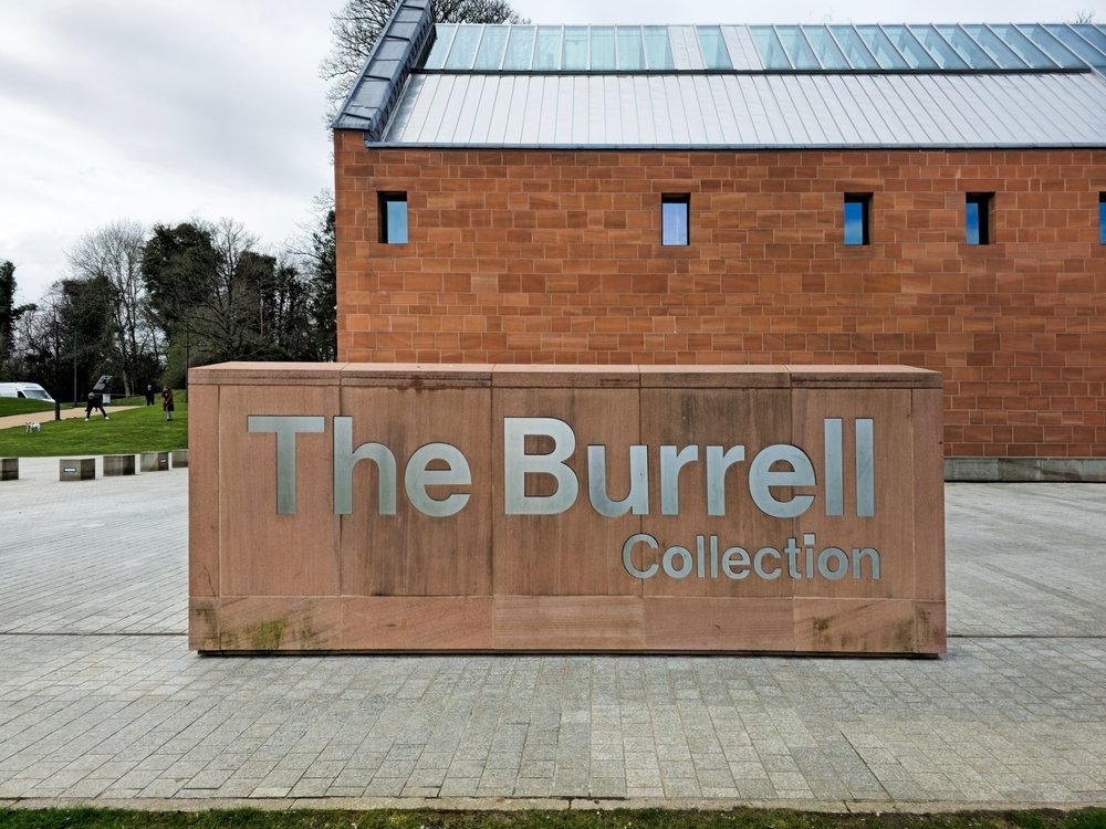 The Burrell Collection museum in Pollok Country Park in Glasgow