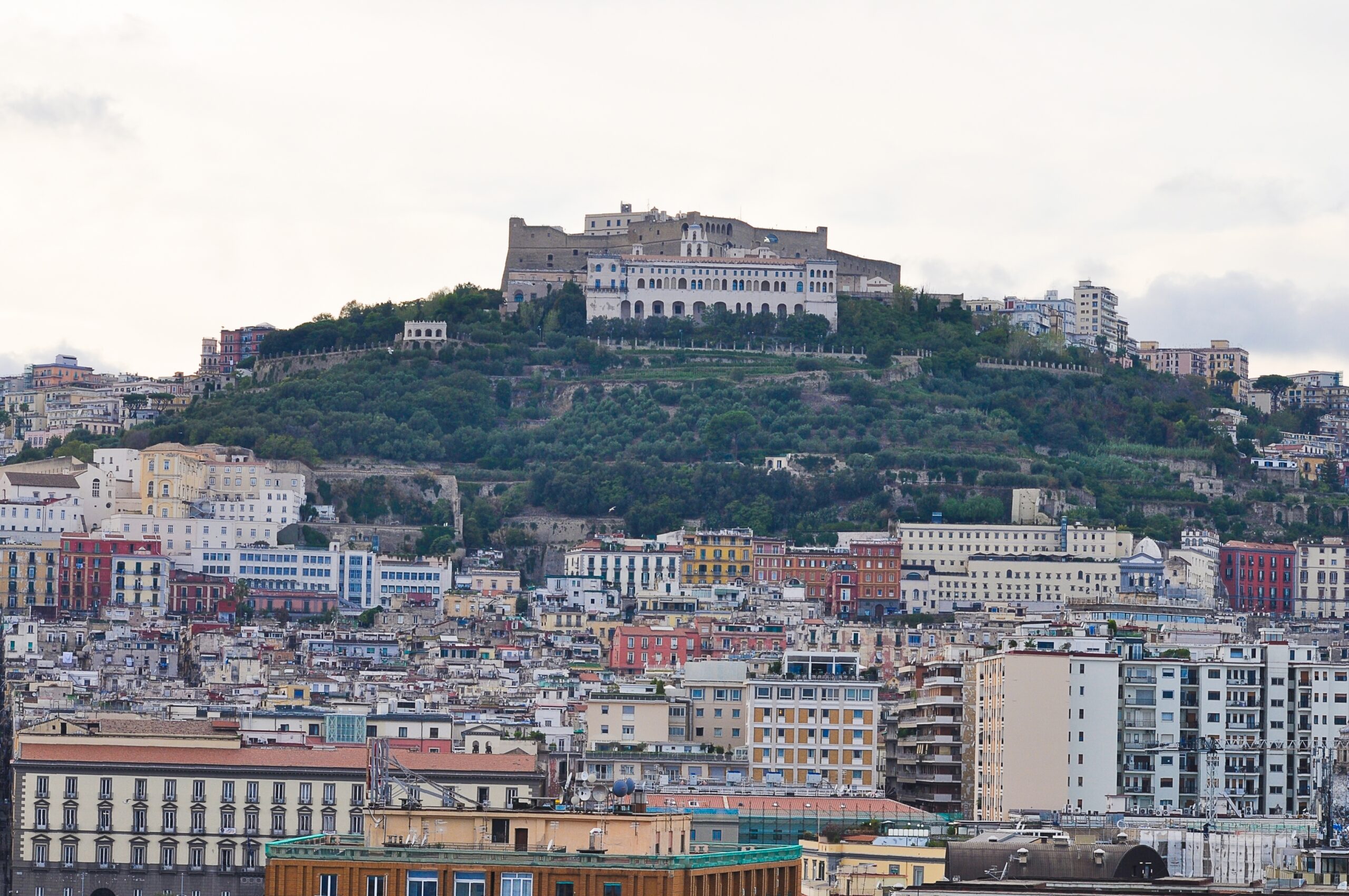 Castel Sant'Elmo and the Certosa di San Martino above Naples