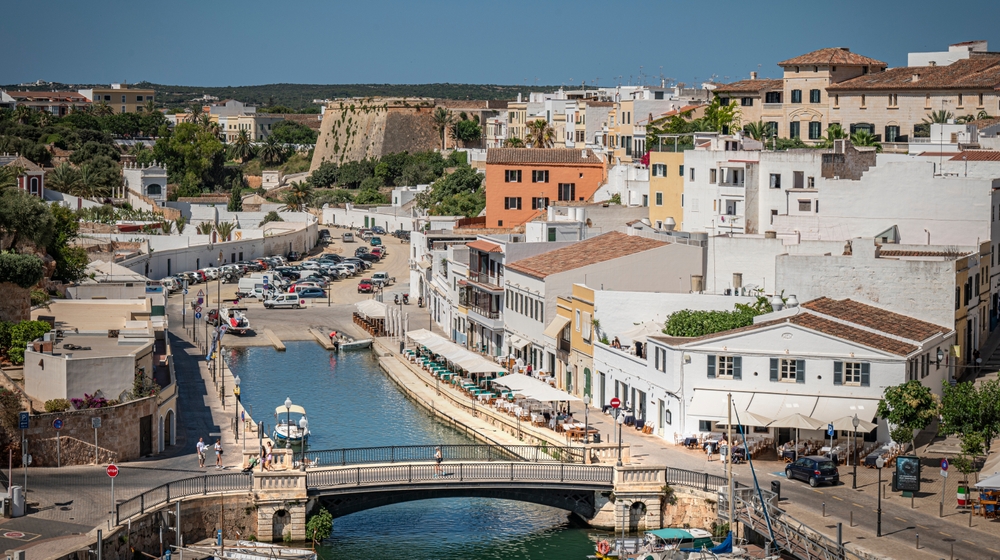 Where to Stay in Menorca? The 6 Best Areas & Places to Stay 9 Ciutadella harbour in Menorca seen from above