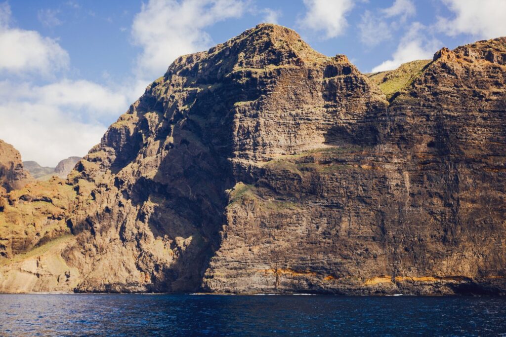 The cliffs at Los Gigantes in Tenerife
