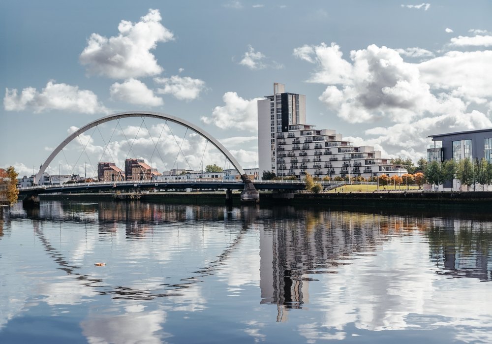 Where to Stay in Glasgow? The 5 Best Areas & Places to Stay 6 The Clyde Arc bridge over the River Clyde at Finnieston in Glasgow