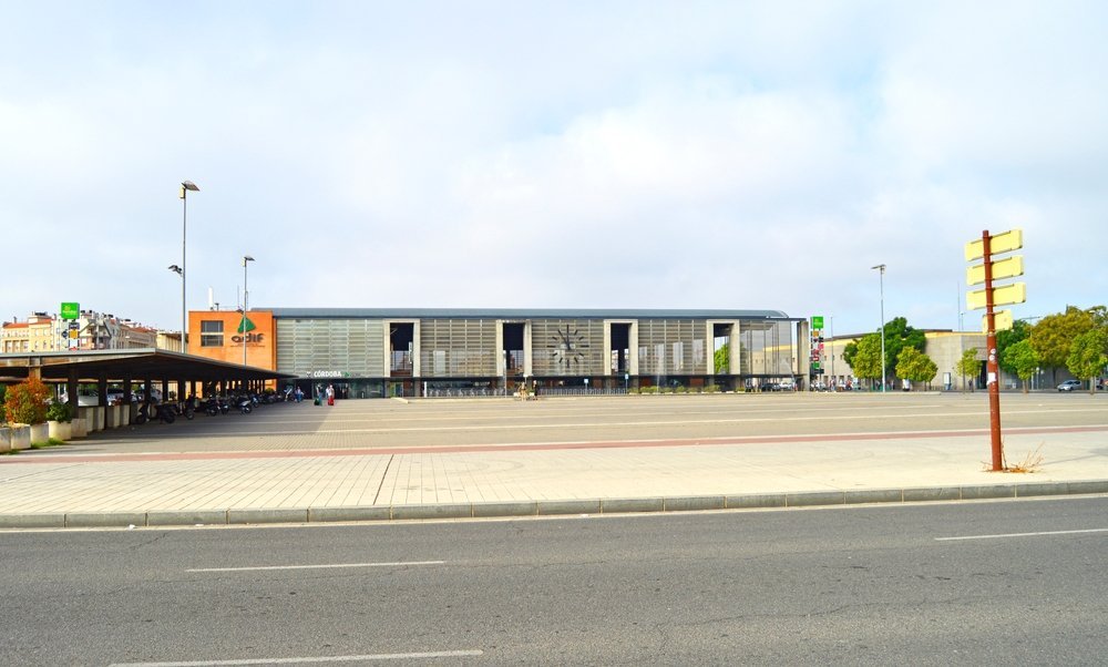 Córdoba railway station (AVE) at Plaza de las Tres Culturas