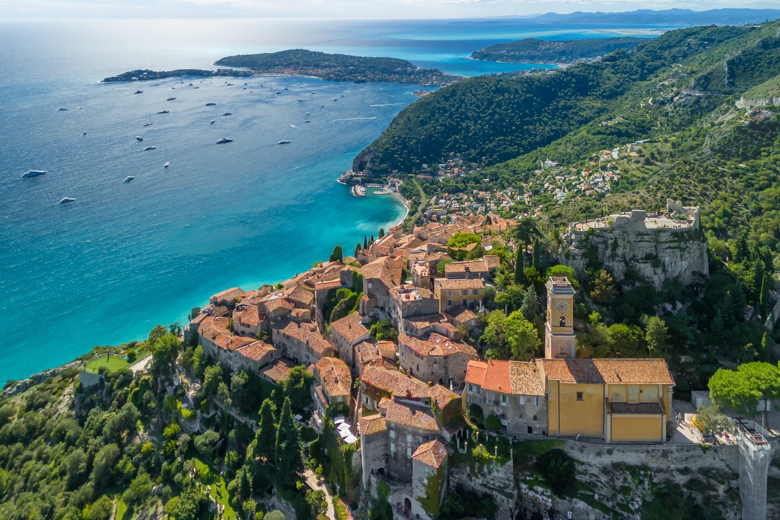 17 Best Things to Do in Nice: Sights, Prices & Tips 17 The medieval village of Èze seen from the air
