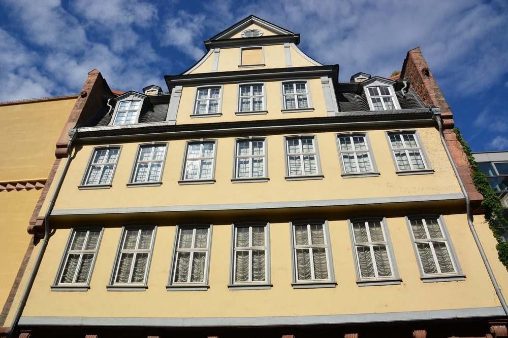 Goethe's birthplace, the Goethe-Haus on Großer Hirschgraben in Frankfurt