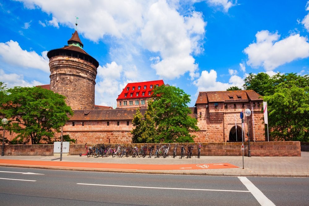 Handwerkerhof by Königstor near the Hauptbahnhof in Nuremberg