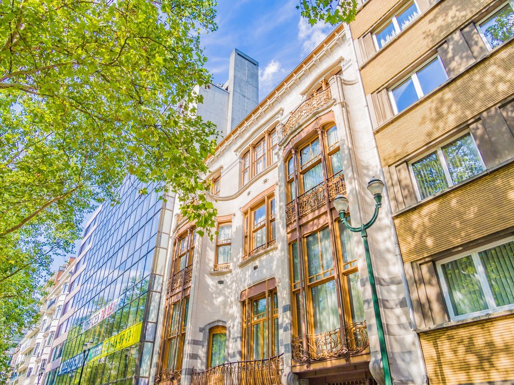 Hôtel Solvay, an art nouveau townhouse designed by Victor Horta in Brussels