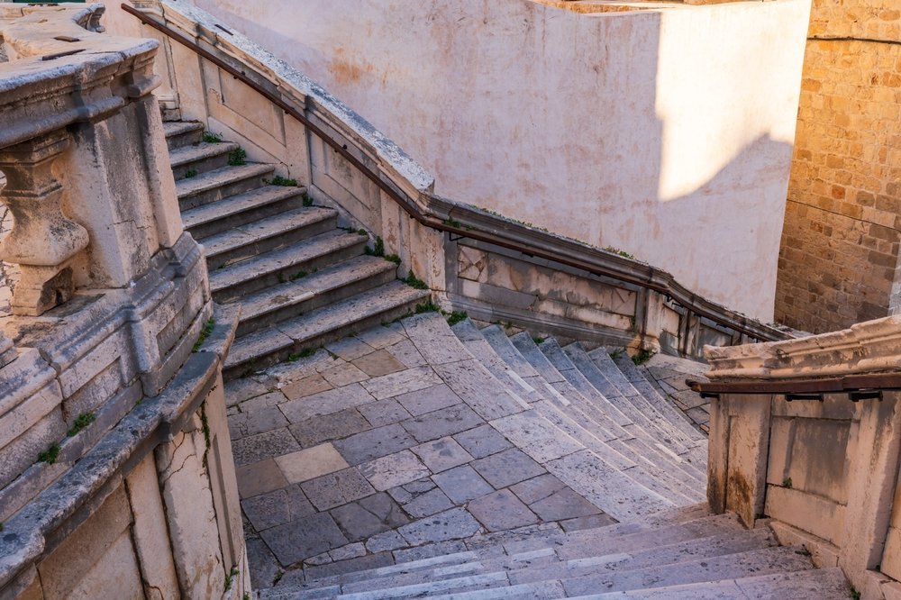 The Jesuit Stairs in Dubrovnik, known from Game of Thrones