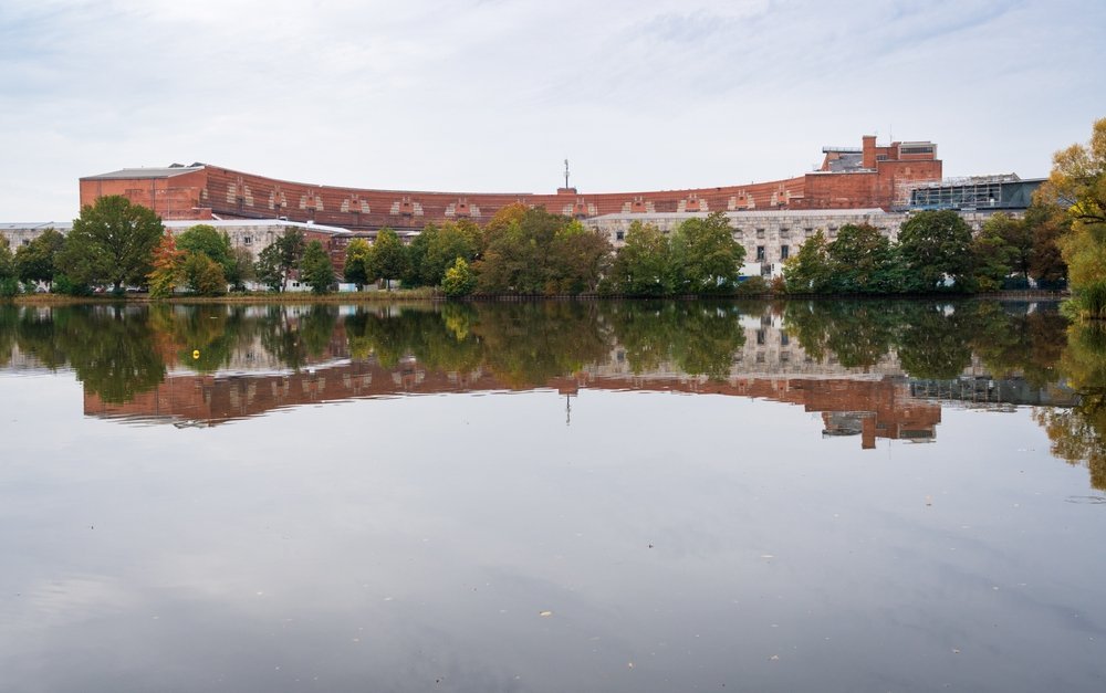 The Kongresshalle on the former Nazi Party Rally Grounds by Dutzendteich in Nuremberg