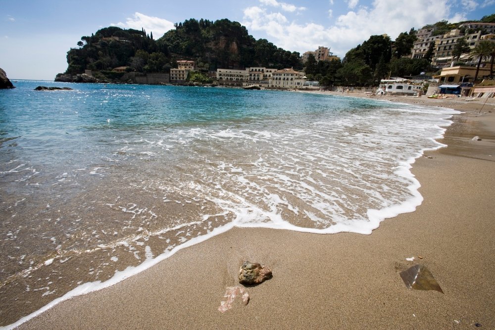 Mazzarò beach, Taormina