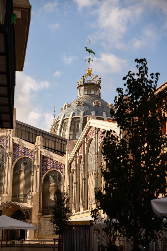The Mercado Central from outside