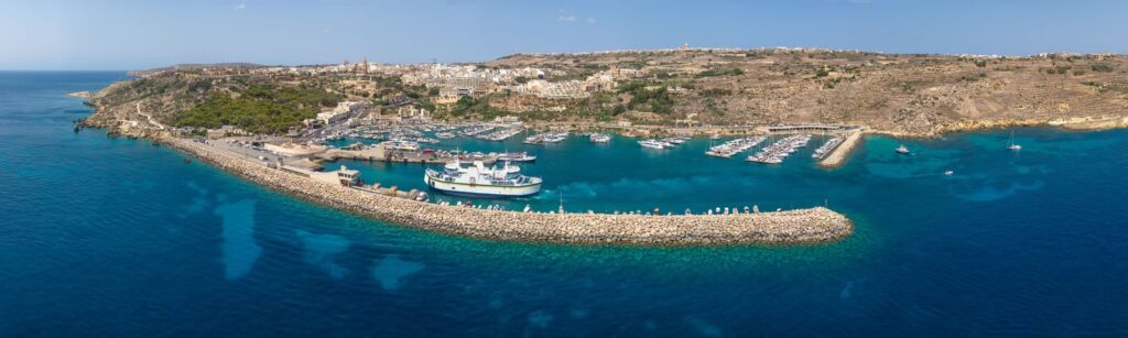 Mġarr Harbour on Gozo