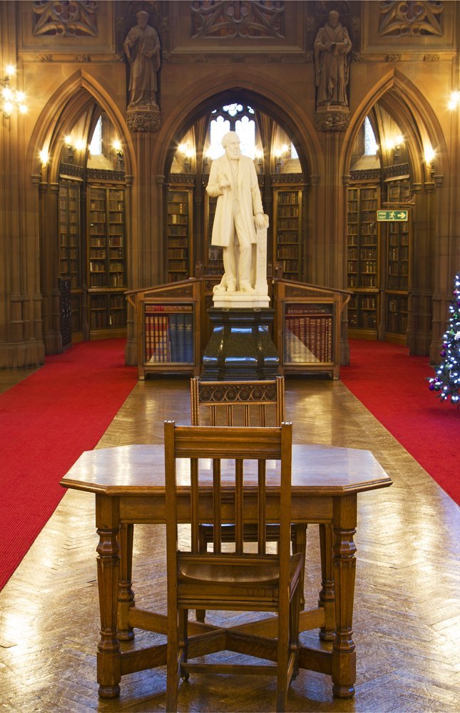 Things to Do in Manchester - The 18 Best Sights & Experiences in the City of Football and Music 12 The neo-Gothic reading room in John Rylands Library in Manchester