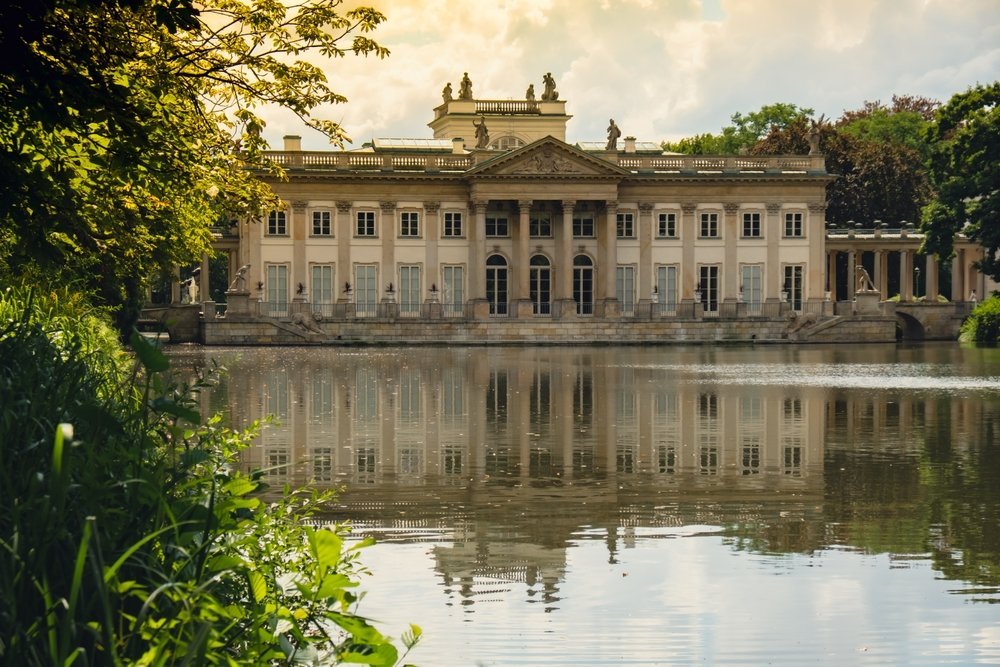 The Palace on the Isle in Łazienki Park, Warsaw