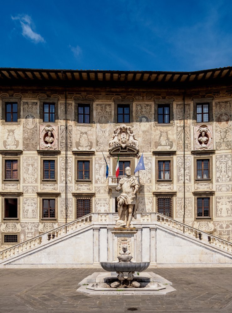 Where to Stay in Pisa? The 5 Best Areas & Places to Stay 4 Palazzo della Carovana on Piazza dei Cavalieri in Pisa's centro storico