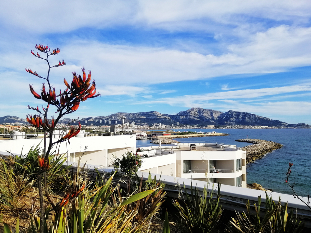 Parc du Prado by the sea in Marseille