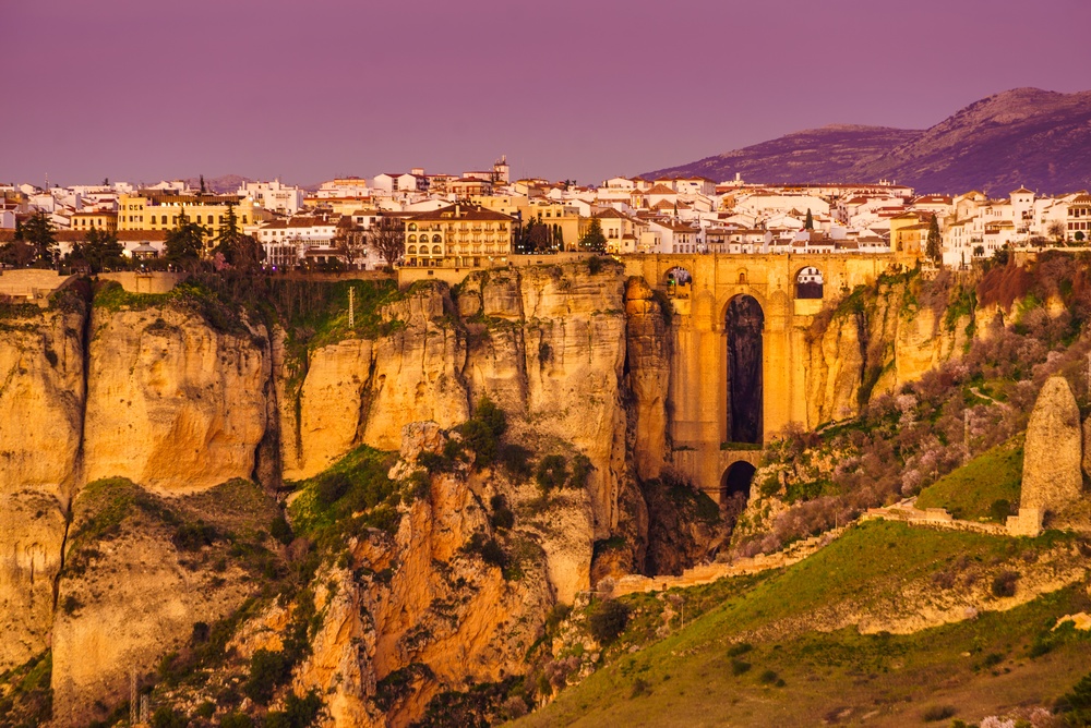 The Puente Nuevo bridge over the River Guadalevín in Ronda