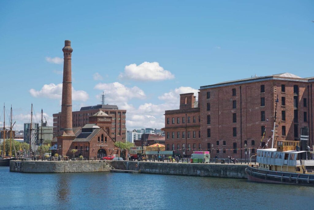 Things to Do in Liverpool: The Beatles, Anfield and 16 Other Reasons to Go 3 The Pump House and the red-brick warehouses at the Royal Albert Dock in Liverpool