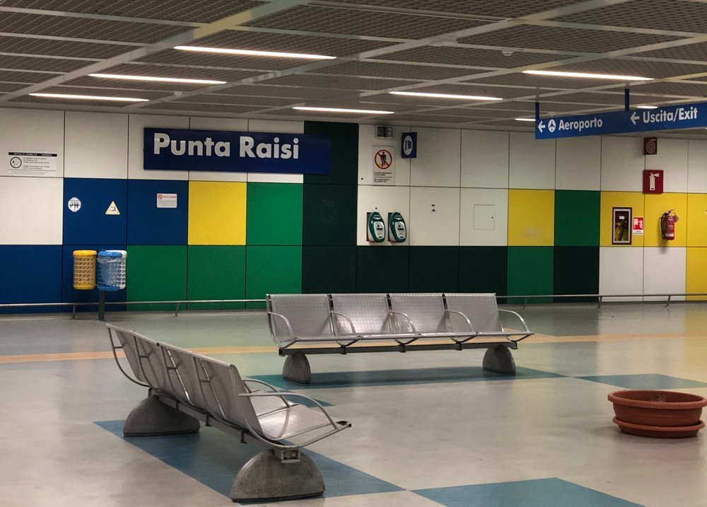 Punta Raisi station at Palermo Airport