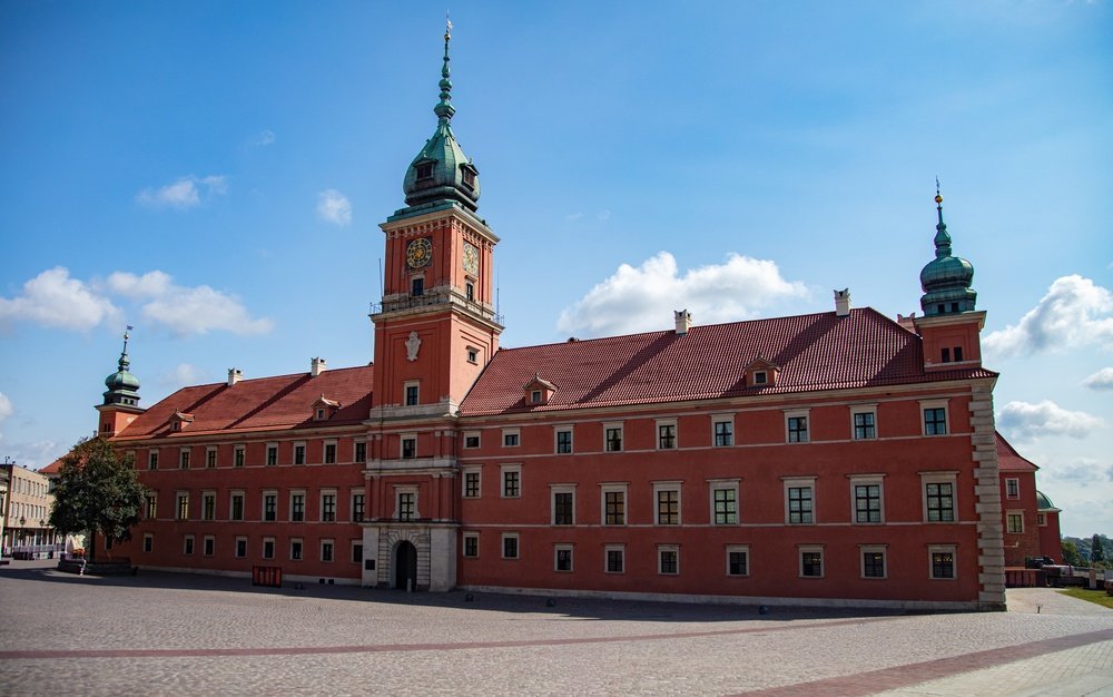 The Royal Castle on Castle Square in Warsaw