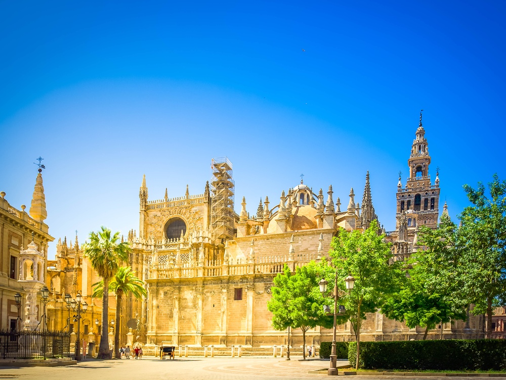 The Cathedral of Santa María de la Sede in Seville