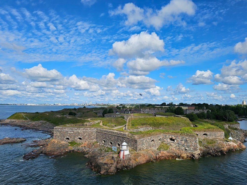 The Suomenlinna sea fortress off Helsinki