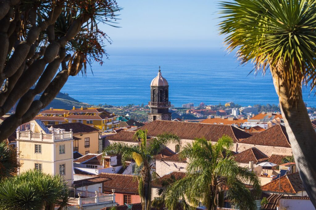 View over the town of La Orotava