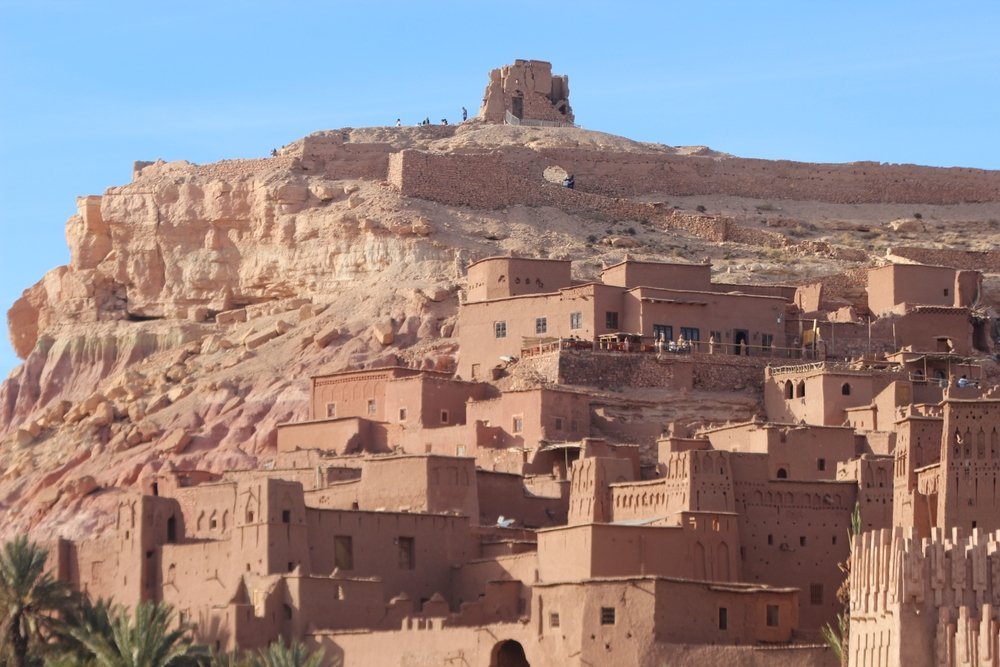 Where to stay in Morocco: the adobe village of Aït Benhaddou on the hill near Ouarzazate
